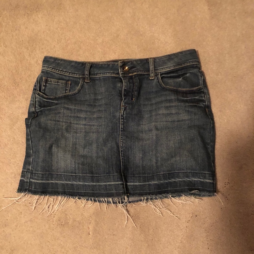 Jean Mini Skirt